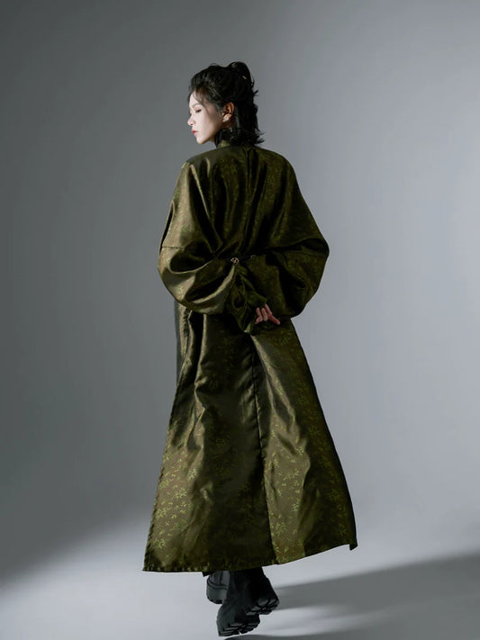 Tang Dynasty Hanfu Robe - Listen to the Rain 听雨 (Preorder)