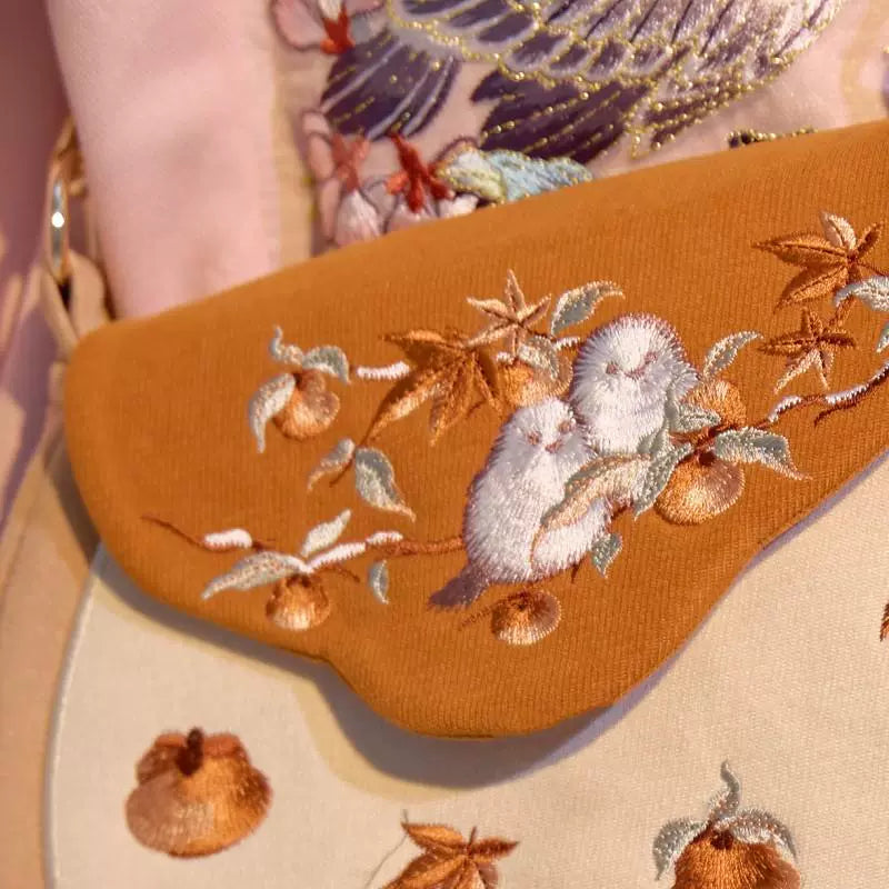 Caramel Crossbody Merchant Bag for Women