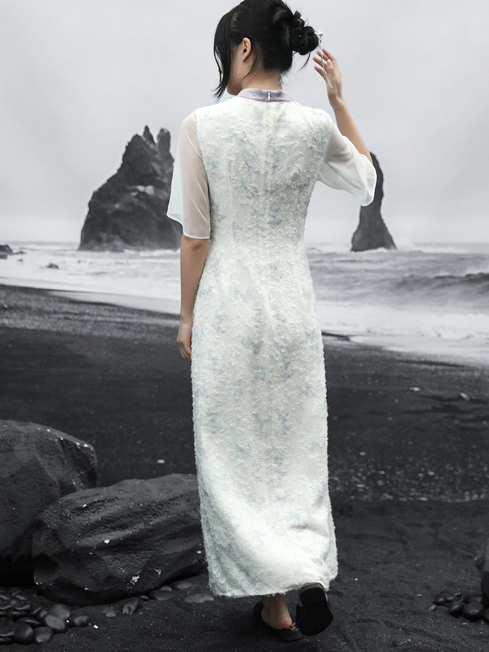 Snow Frost - Women's Summer New Chinese Style Cheongsam Dress
