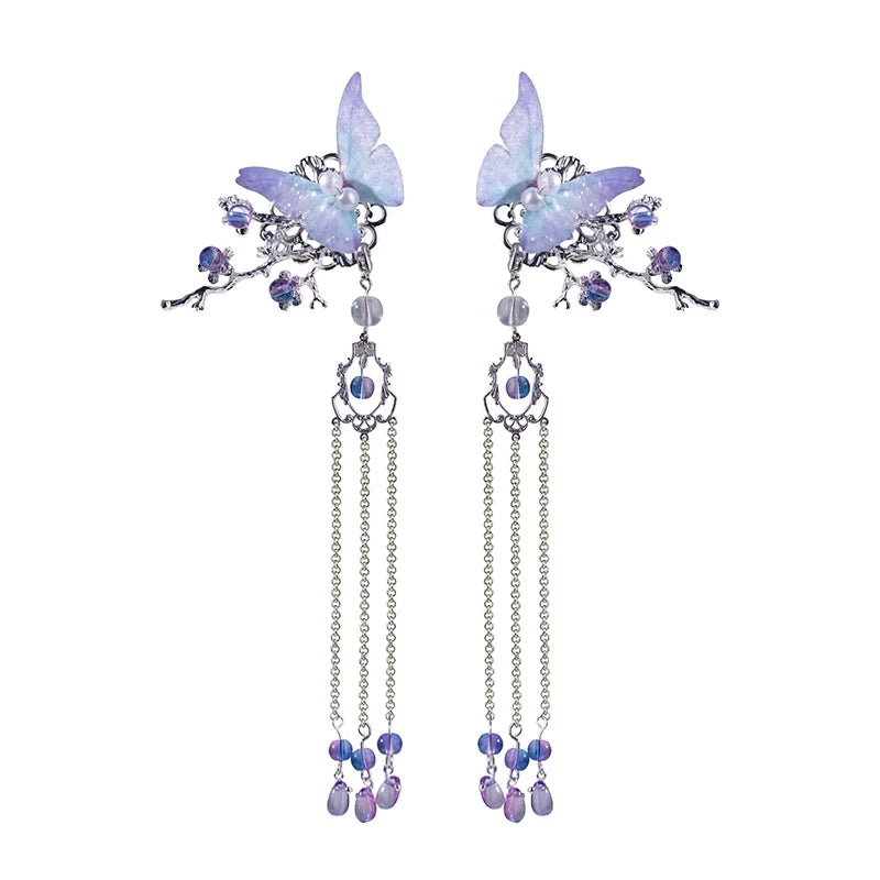 Hair Clips: Phantom Butterfly