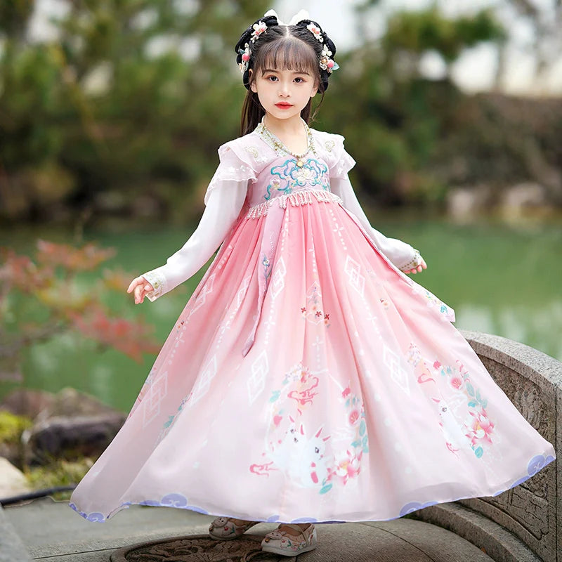 Alessia - Tang Dynasty Hanfu Dress for Girls