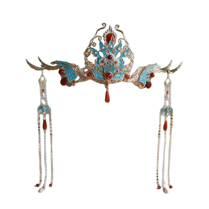 Chinese Wedding Hair Accessories: Magpie Phoenix