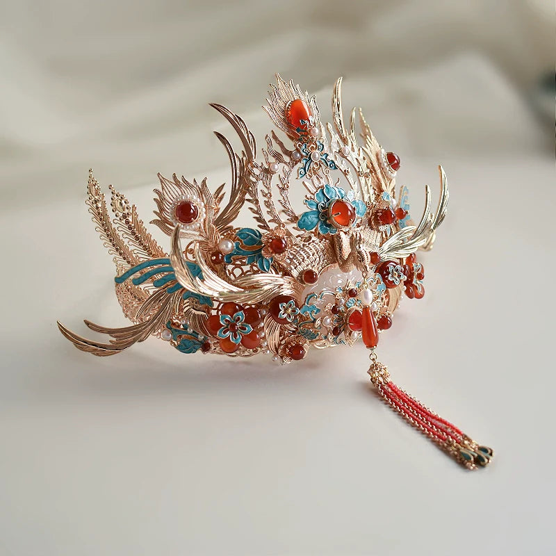 Chinese Wedding Hair Accessories: Flower Appearance