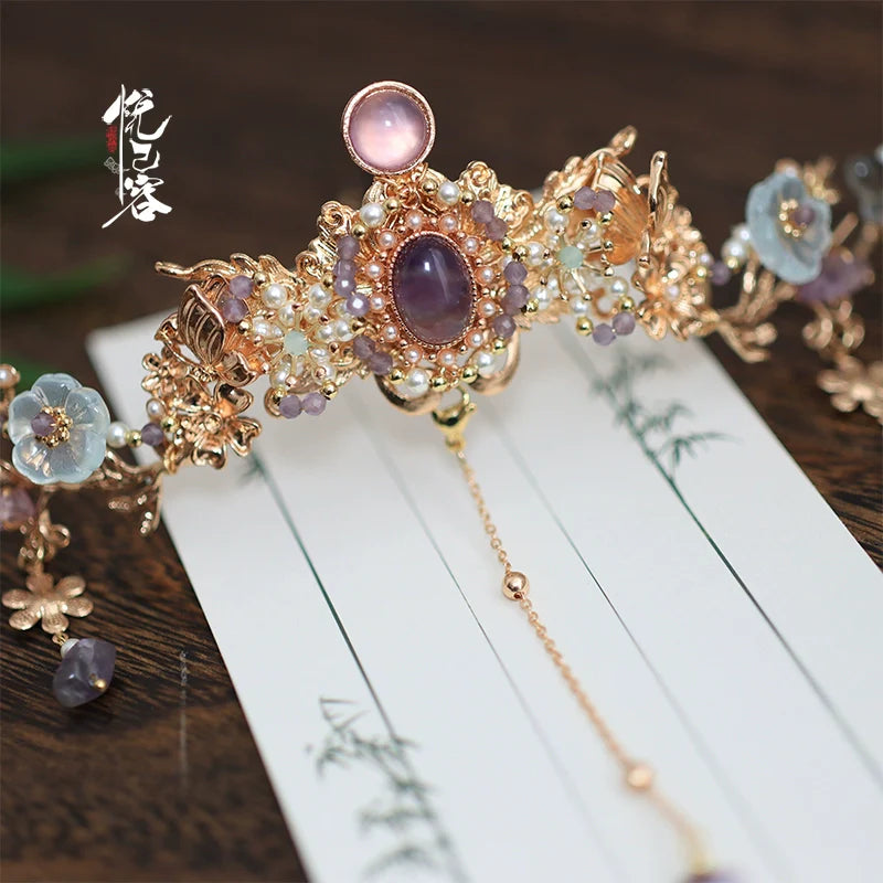 Hanfu Hair Accessories Set: Yexian