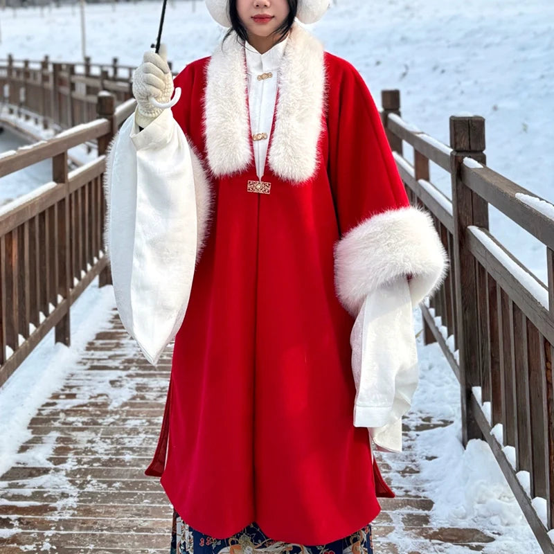Lady Li - Ming Dynasty Hanfu Coat for Autumn and Winter