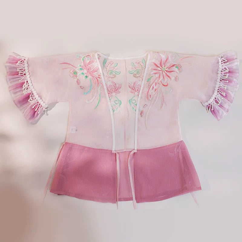 Luo Shenfu 洛神赋 - Wei Jin Goddess Style Qiyao Ruqun Mythology Costume (Preorder)