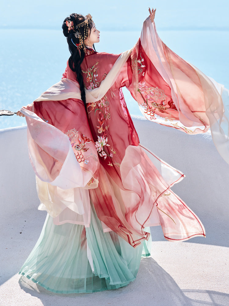 Koi 金鱼姬 - Tang Dynasty Style Hanfu Dress Heziqun