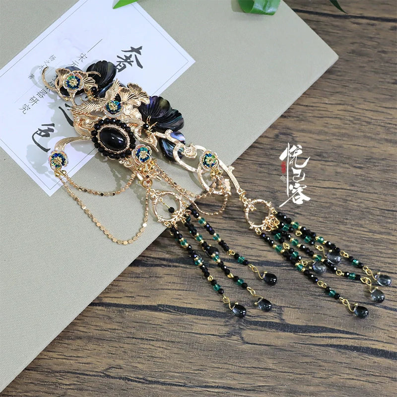 Hanfu Hair Accessories Set: Yao Yue Lian