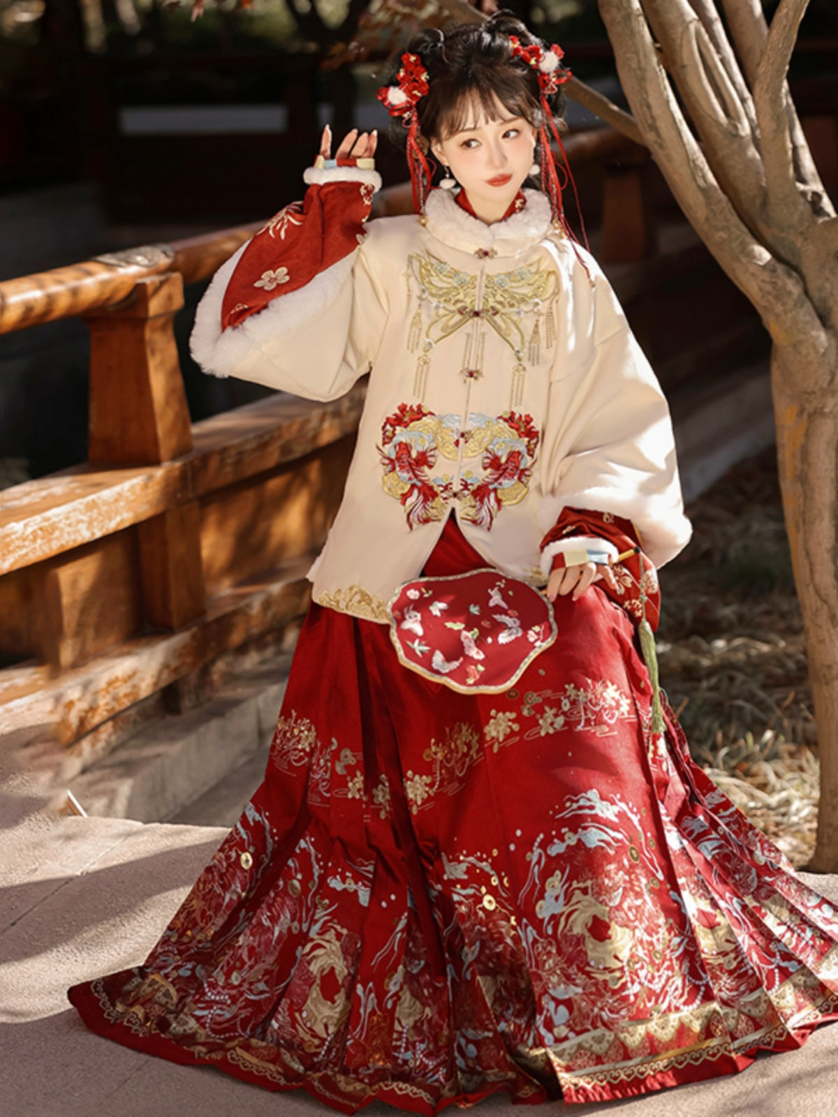 Brocade Scales 锦鳞 - Mamianqun Ming Dynasty Hanfu Set