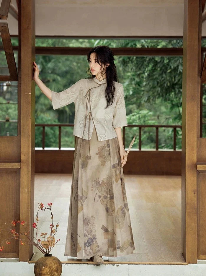 Ming Dynasty x Modern Hanfu: Dream of Silken Ash 八破锦灰 (Preorder)
