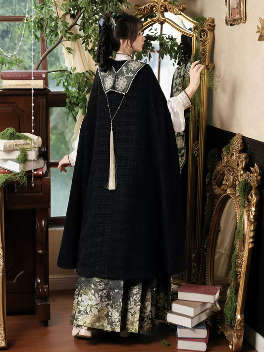 Ming Dynasty Modern Hanfu, New Chinese Style, Mamianqun, Nightmare 青魇 (Preorder)