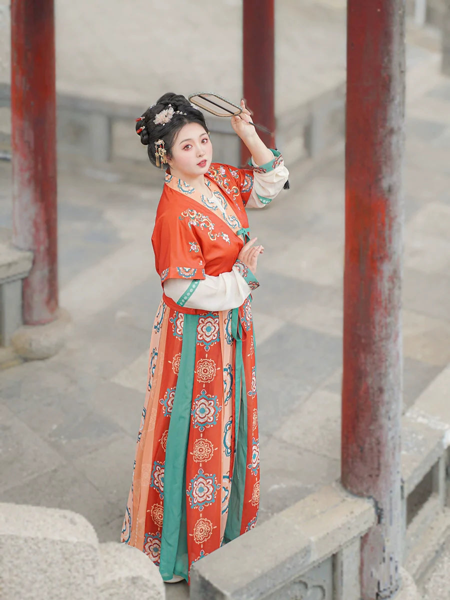 Silk Road - Tang Dynasty Hanfu Matching Set