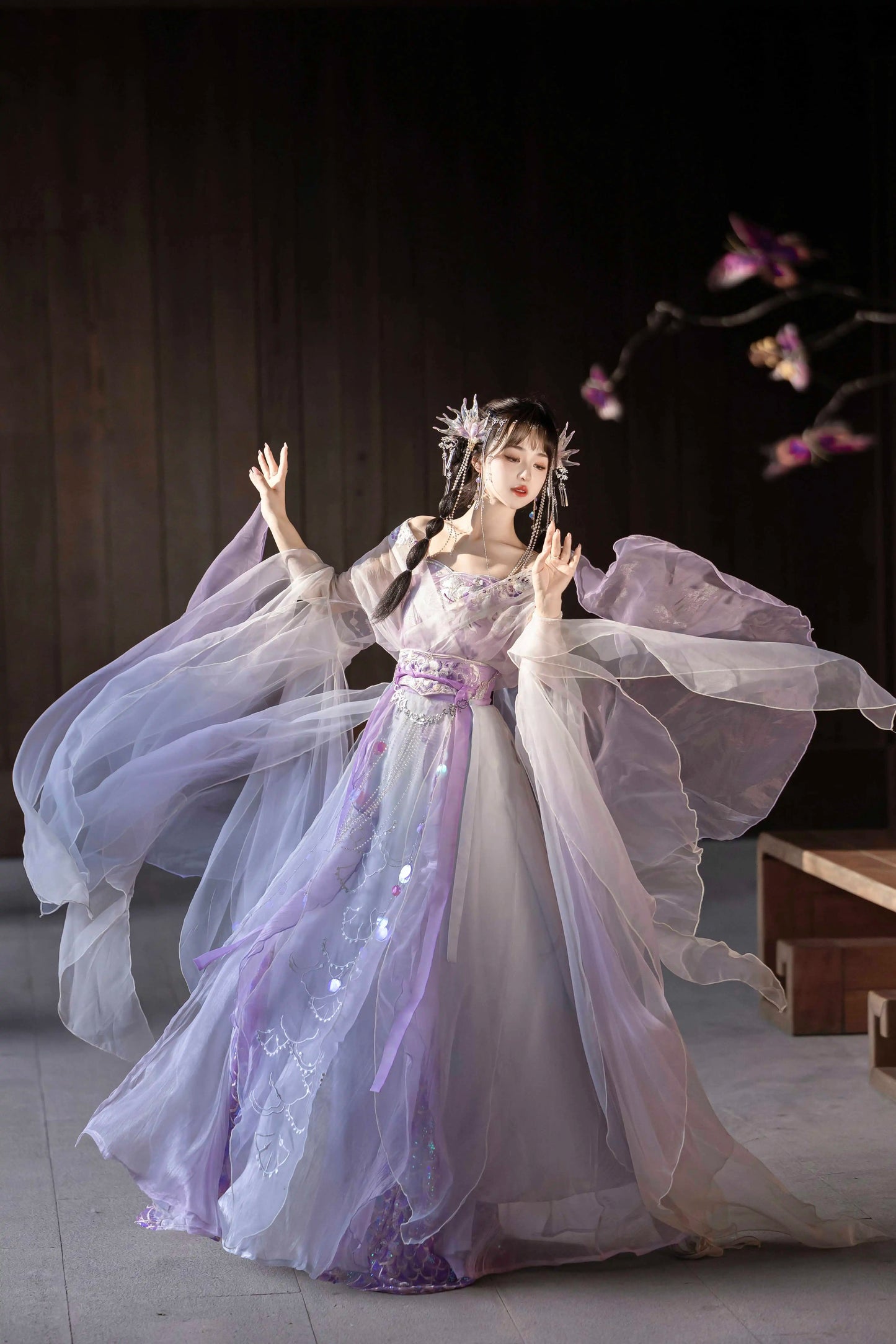 Beads with Tears 珠有泪 - Wei Jin Fairytale Style Qiyao Ruqun