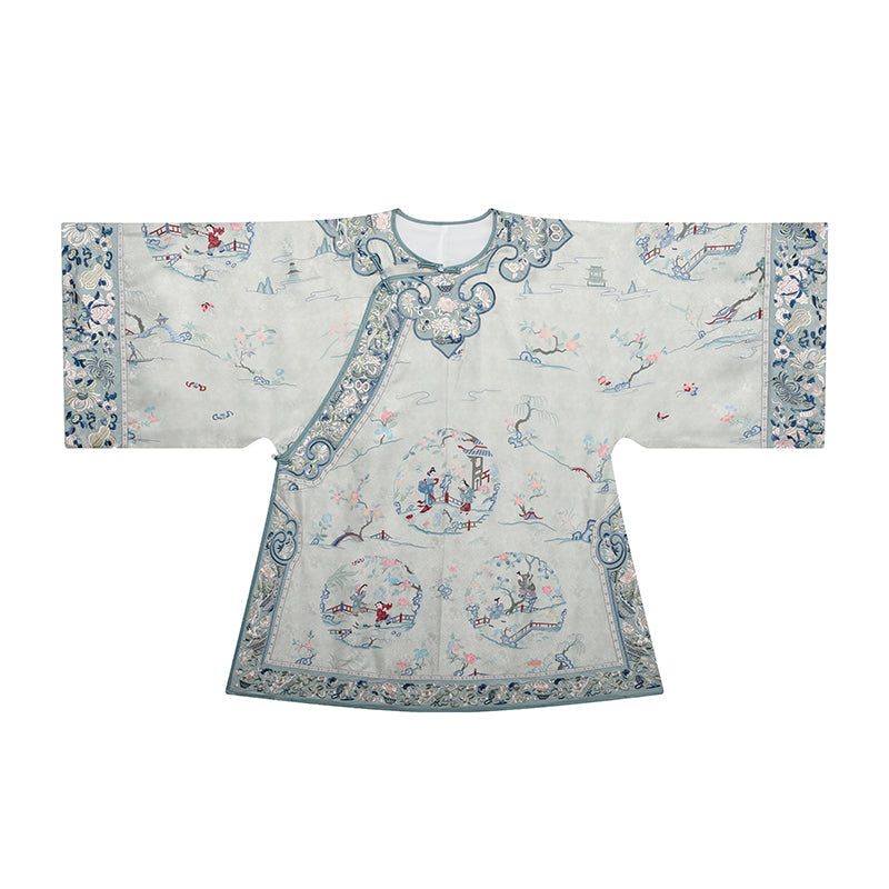 Mint Brocade - Late Qing Dynasty Han Lady Outfit