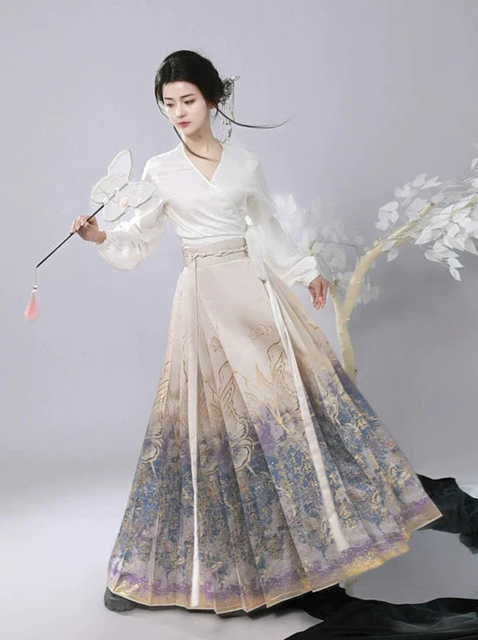 Ming Dynasty Modern Hanfu, Mamianqun, Dainty Flight 小蝴蝶