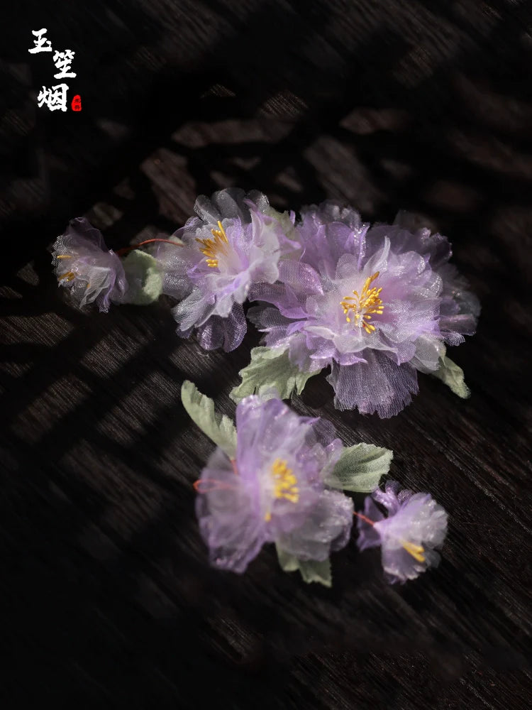 Hair Clips: Hibiscus