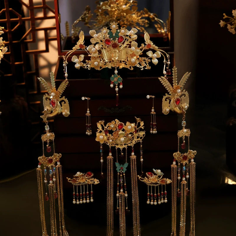 Chinese Wedding Hair Accessories: Essence