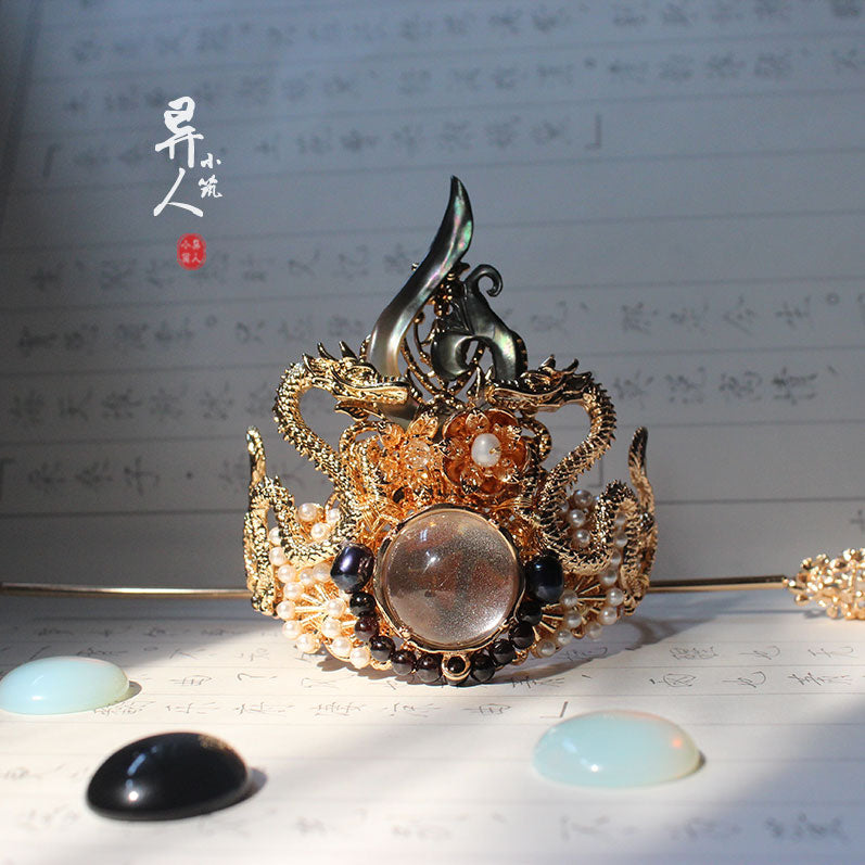Dragon Prince - Unisex Hanfu Hair Crown