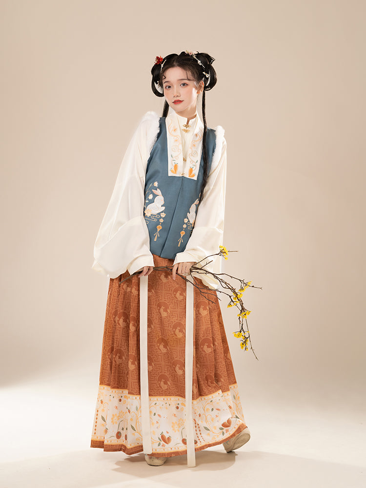 Ruyi - Bijia & Mamianqun Ming Dynasty Hanfu Set