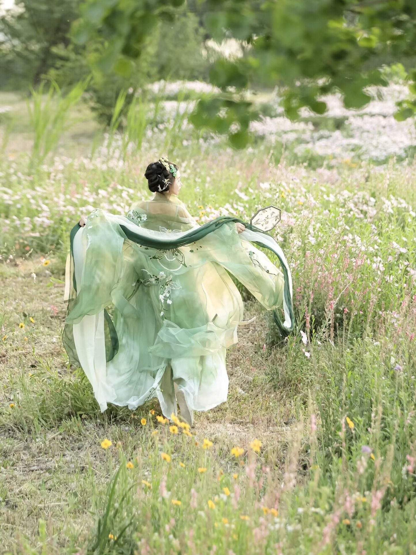 Peppermint - Tang Dynasty Style Hanfu Dress Heziqun