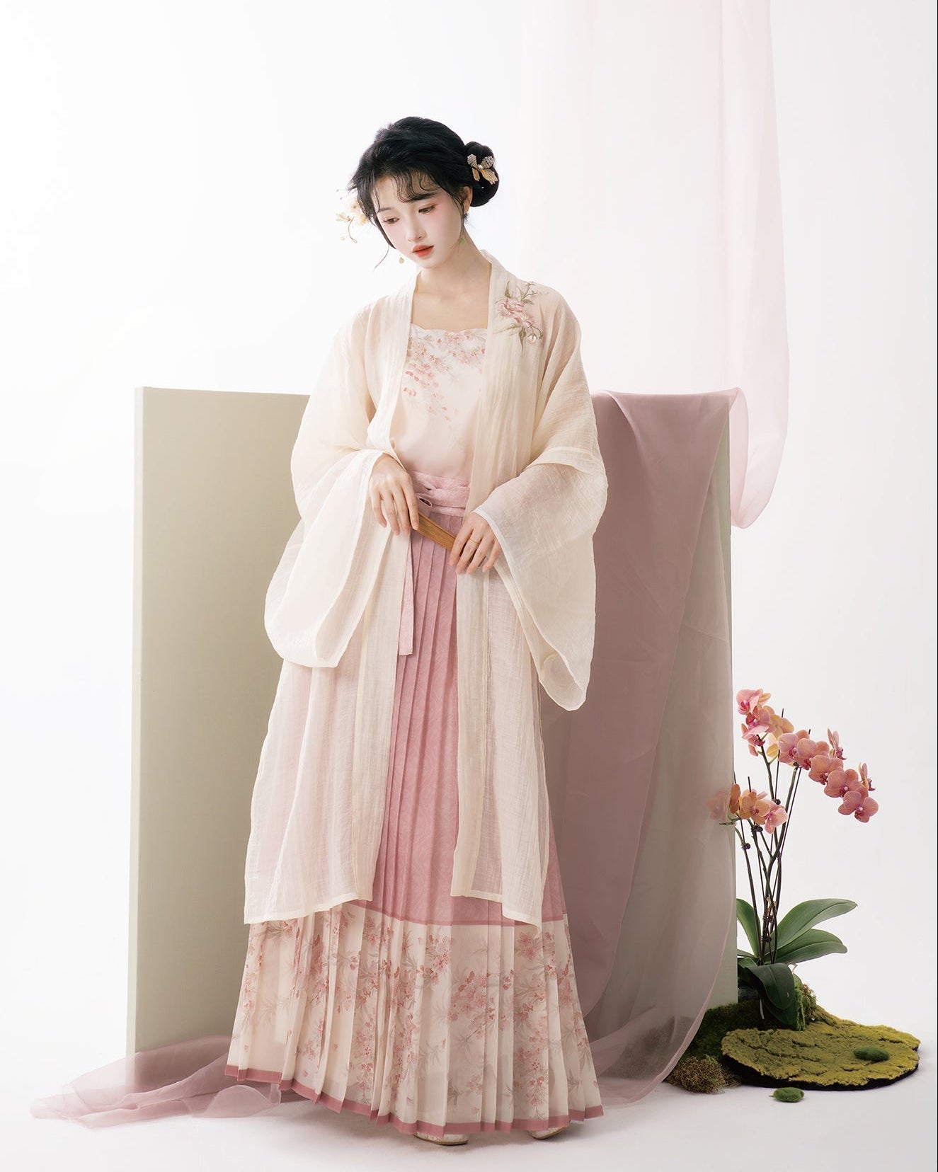 Flower Fairy 花仙 - Song Dynasty Style Qiyao Ruqun Hanfu
