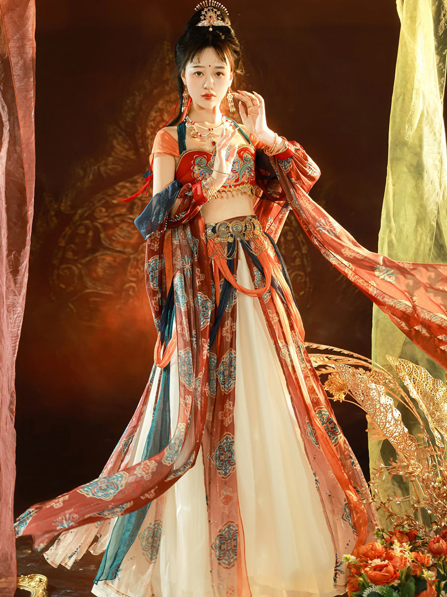 Ethereal - Dunhuang Fairies Goddess Tang Dynasty Costume