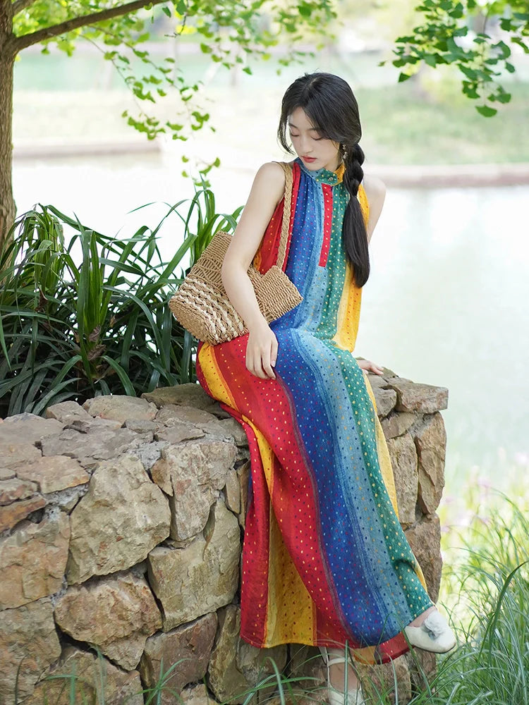 Hanyuansu Modern Hanfu: Rainbow 彩虹