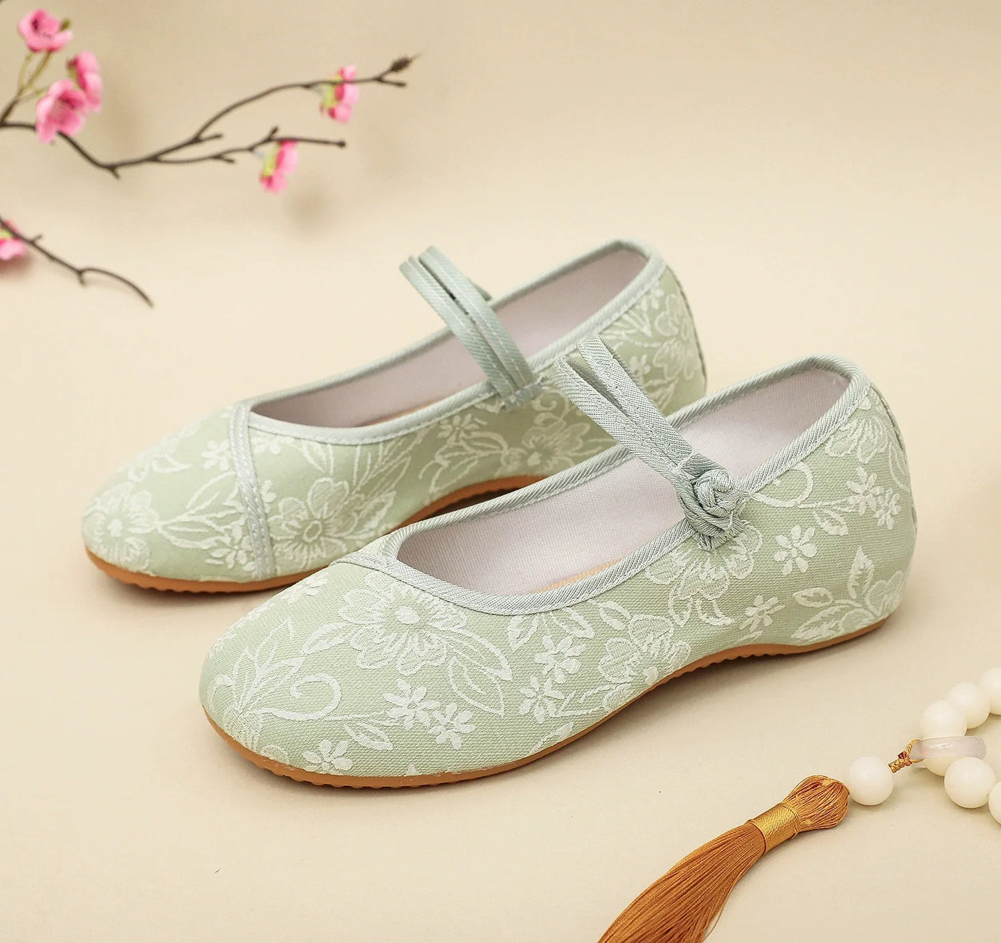 Joanna - Chinese Patterned Hanfu Shoes
