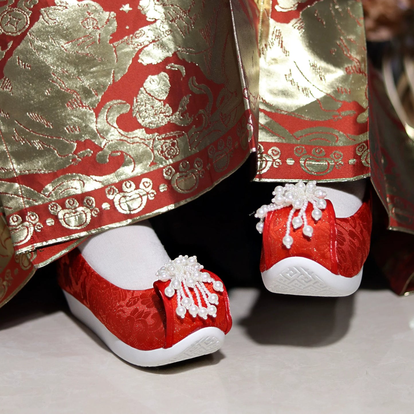 Rebecca - Traditional Brocade Hanfu Shoes