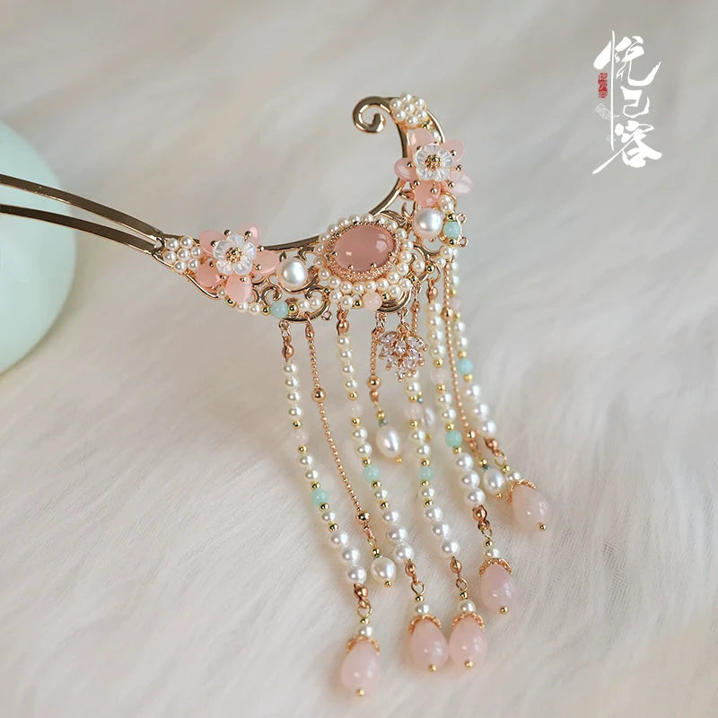 Hanfu Hair Accessories Set: Yan Qionglin
