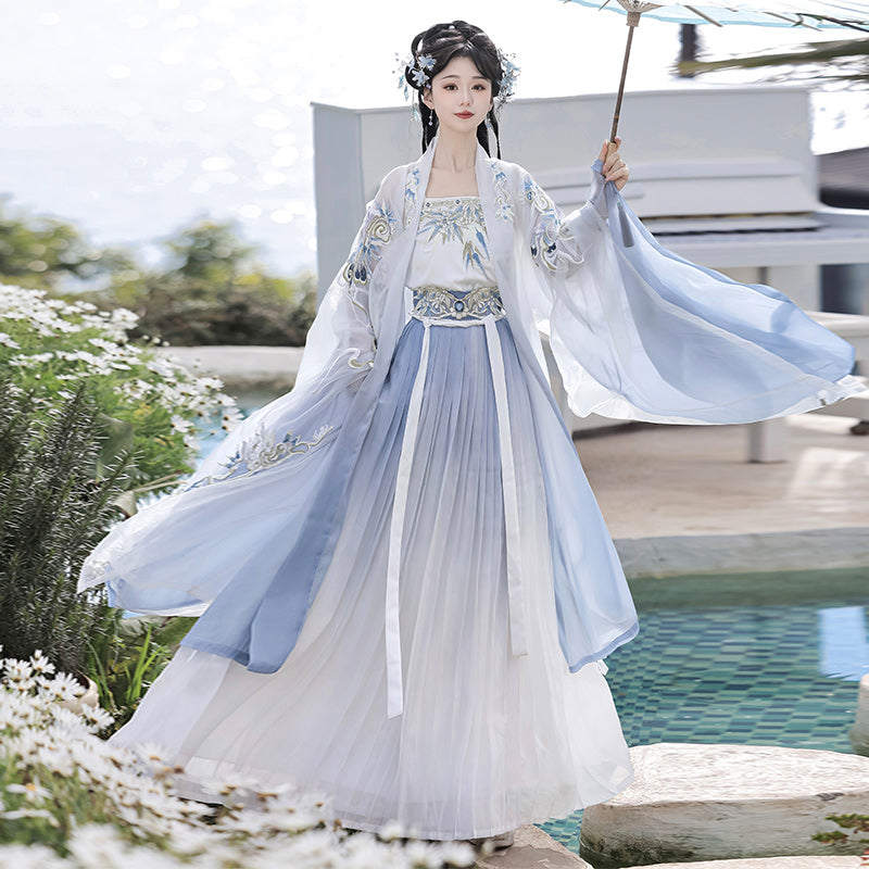 Canghai 沧海 - Song Dynasty Style Qiyao Ruqun Hanfu