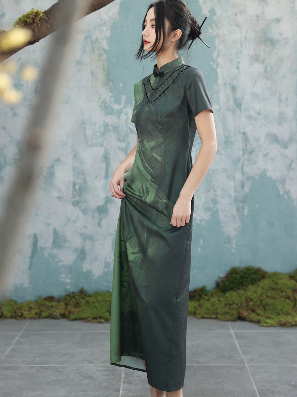 Olivia - Women's Summer New Chinese Style Cheongsam Dress