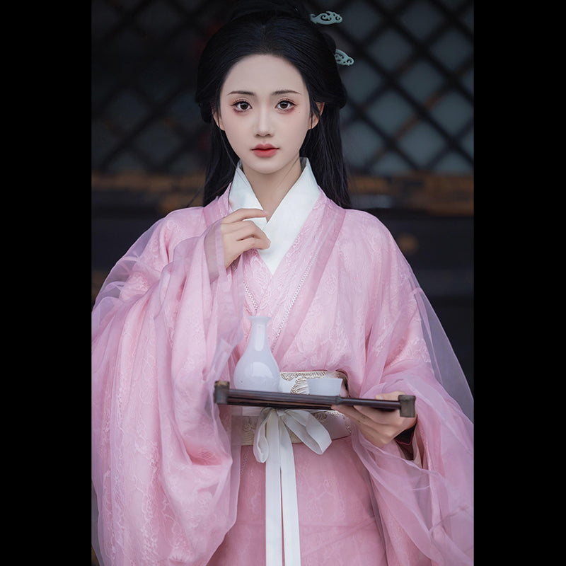 Bubblegum - Warring States and Han Dynasty Straight Hem Robe