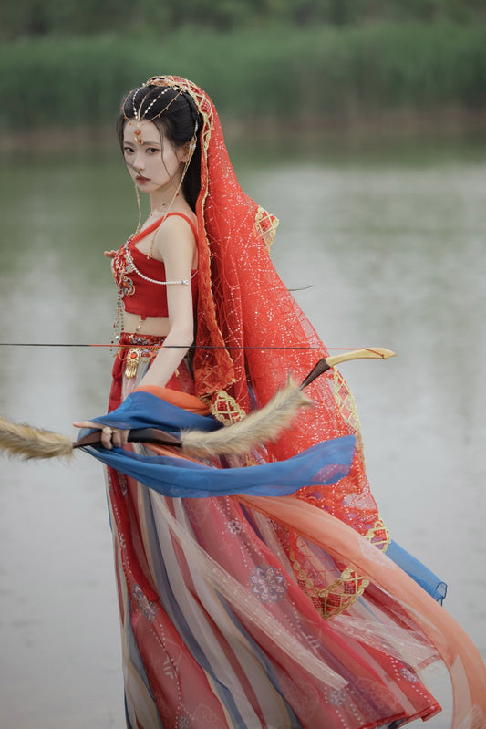 Princess of Western Xia 西夏王妃 - Dunhuang Fairies Feitian Tang Dynasty Costume