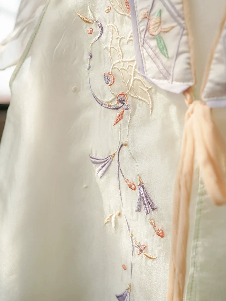 Acacia - New Chinese Style Ming Dynasty Hanfu for Girls