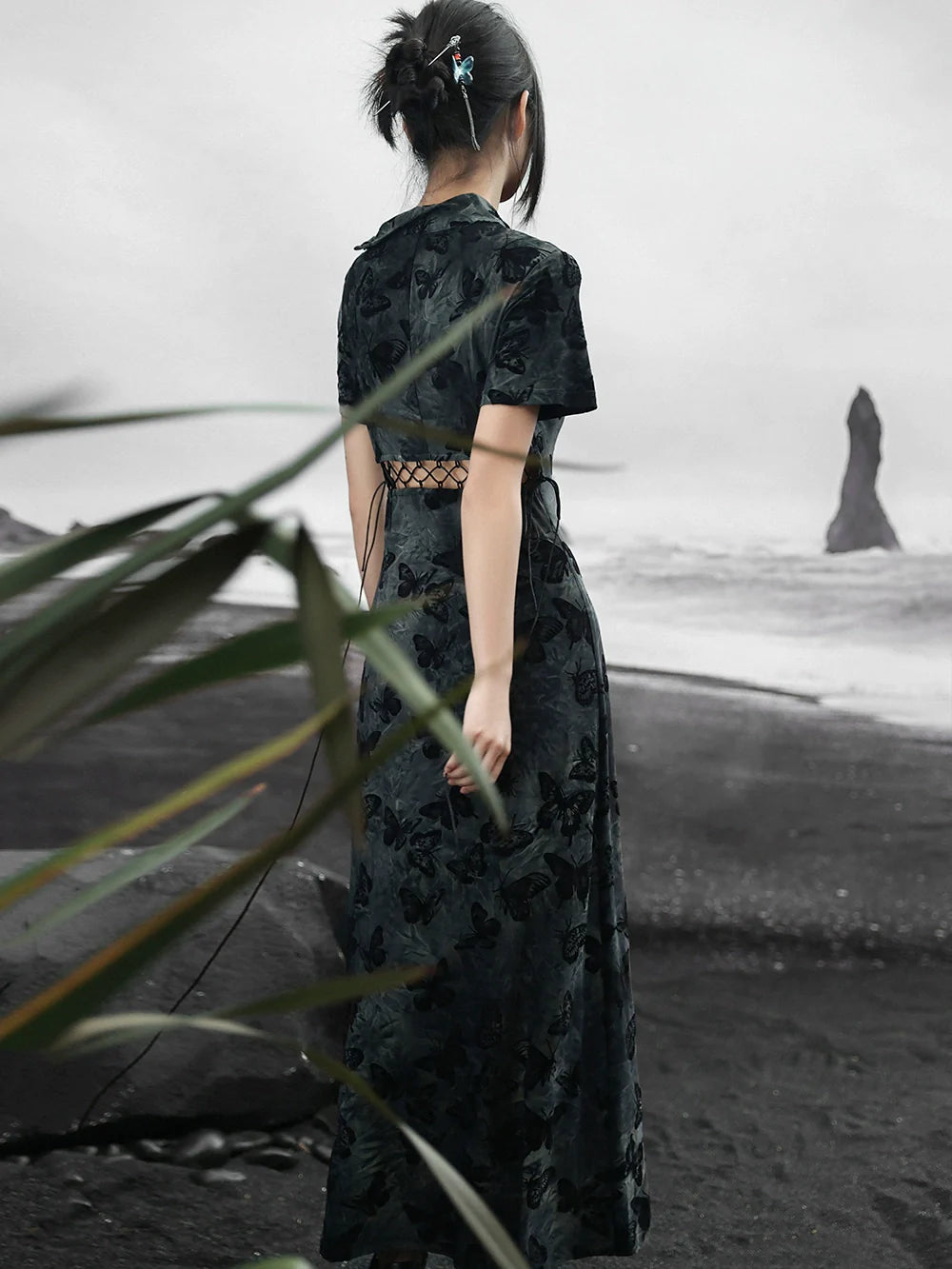 New Chinese Style Tie-dye Dress: Molly