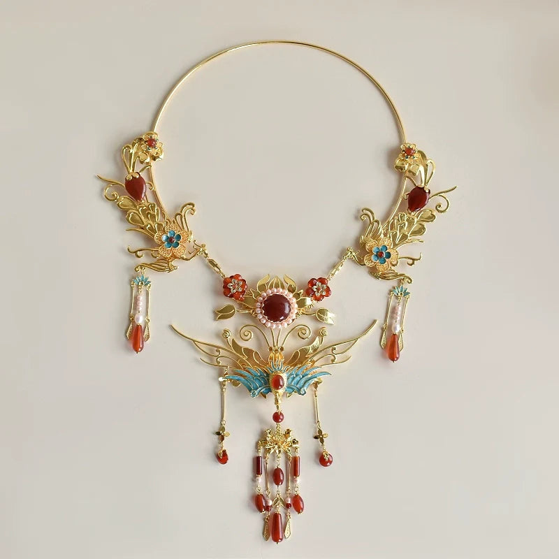 Chinese Wedding Hair Accessories: Phoenix Dance