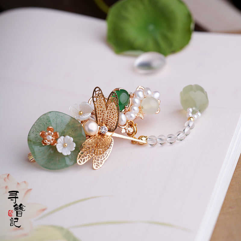 Hair Pin: Dragonfly