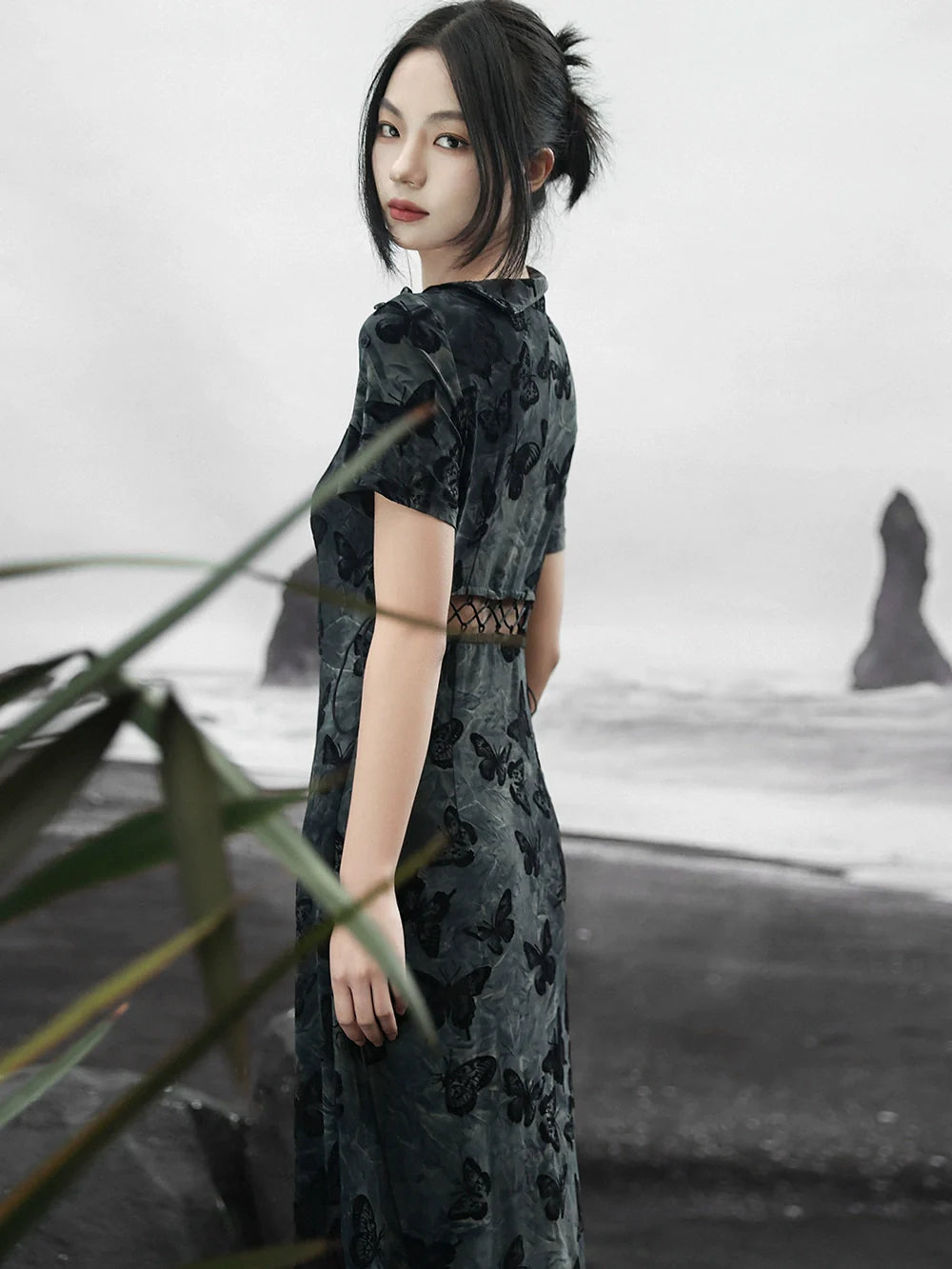 New Chinese Style Tie-dye Dress: Molly