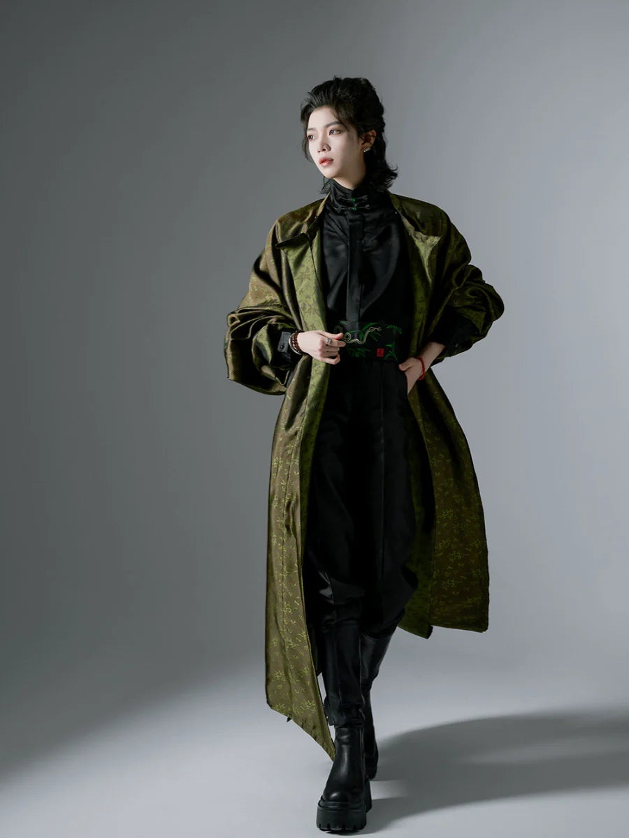 Tang Dynasty Hanfu Robe - Listen to the Rain 听雨 (Preorder)
