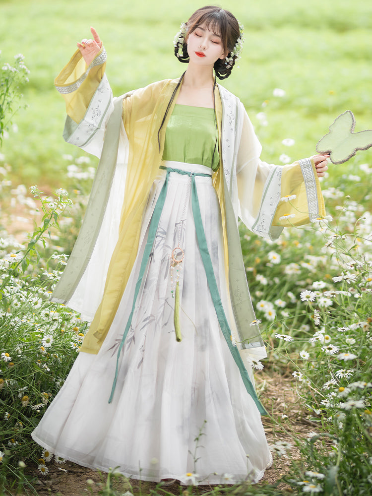 Jiuhua 久华 - Song Dynasty Style Qiyao Ruqun Hanfu