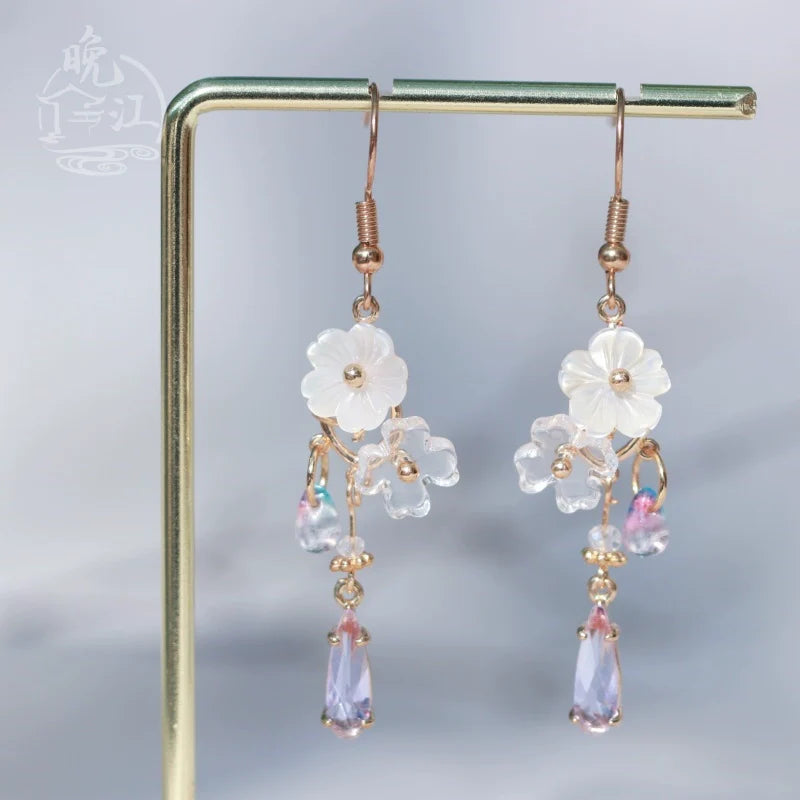 Hua Luo Chinese Style Earrings