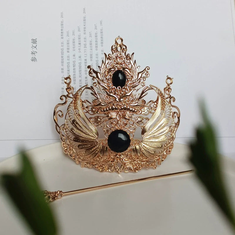 Demoness - Unisex Hanfu Hair Crown