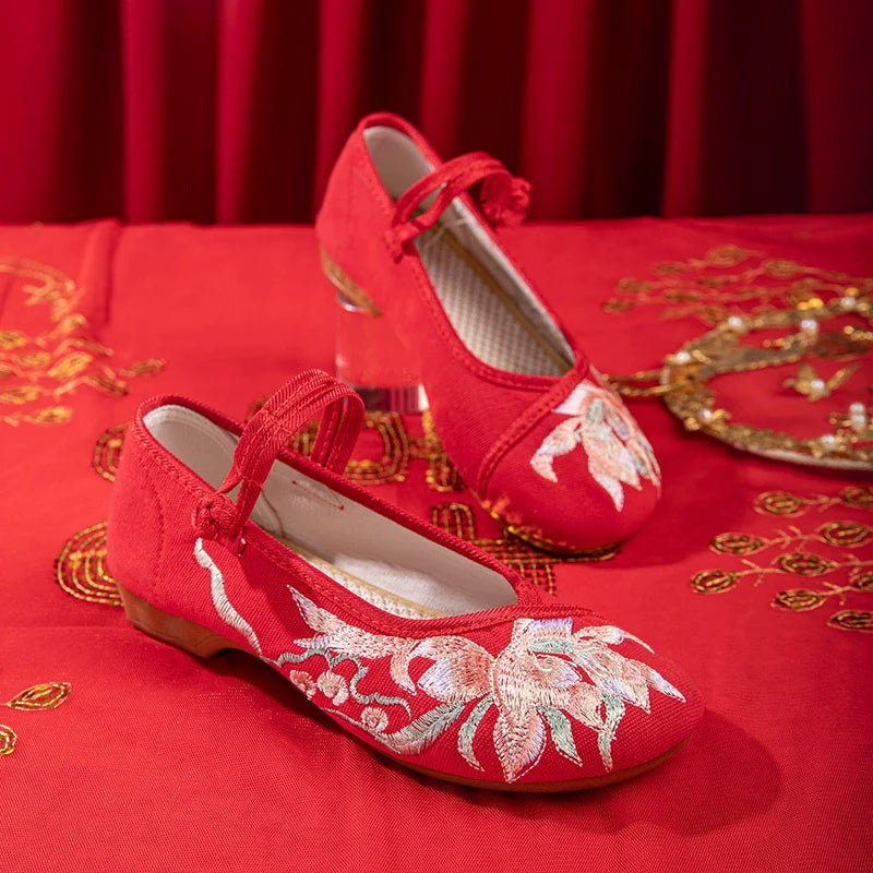 Josephine - Embroidered Hanfu Bridal Shoes