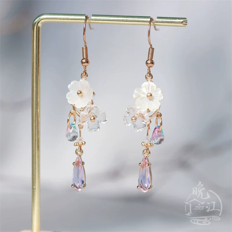 Hua Luo Chinese Style Earrings