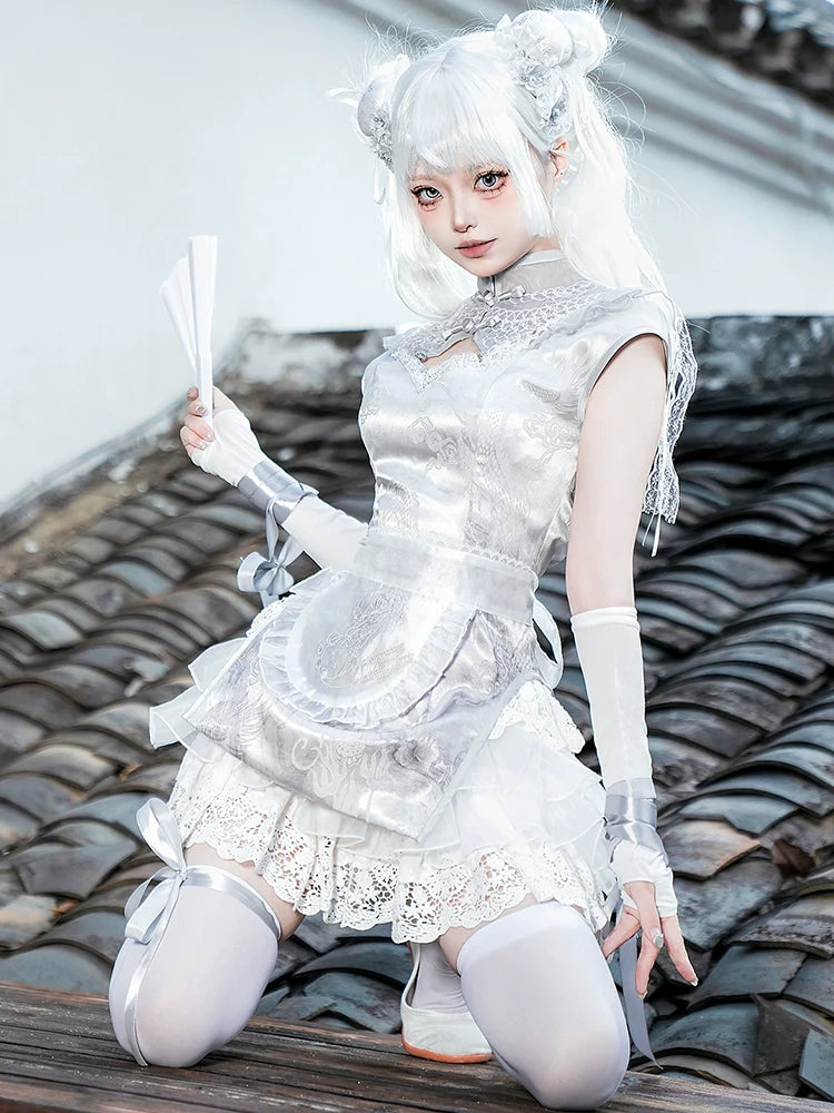 Qi Lolita Chinese Cheongsam Inspired, Moonlight