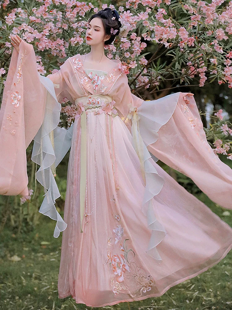 Liansheng 莲生 - Wei Jin Flower Goddess Style Qiyao Ruqun