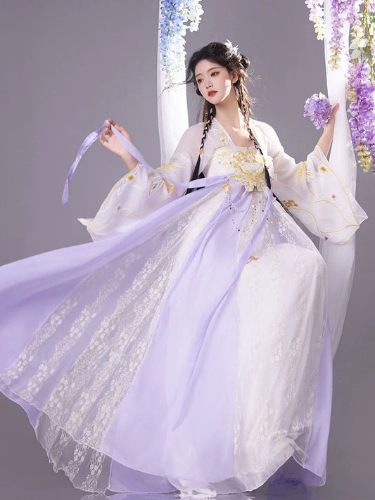 Fluttering 飘飘 - Tang Dynasty Style Qixiong Ruqun