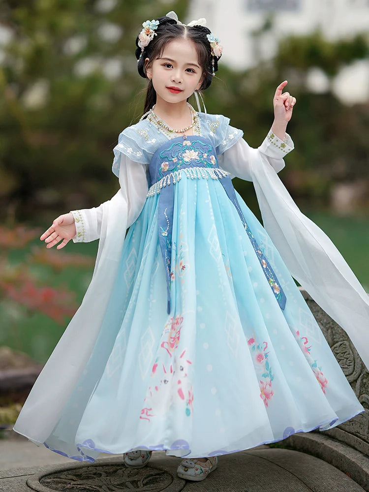 Alessia - Tang Dynasty Hanfu Dress for Girls