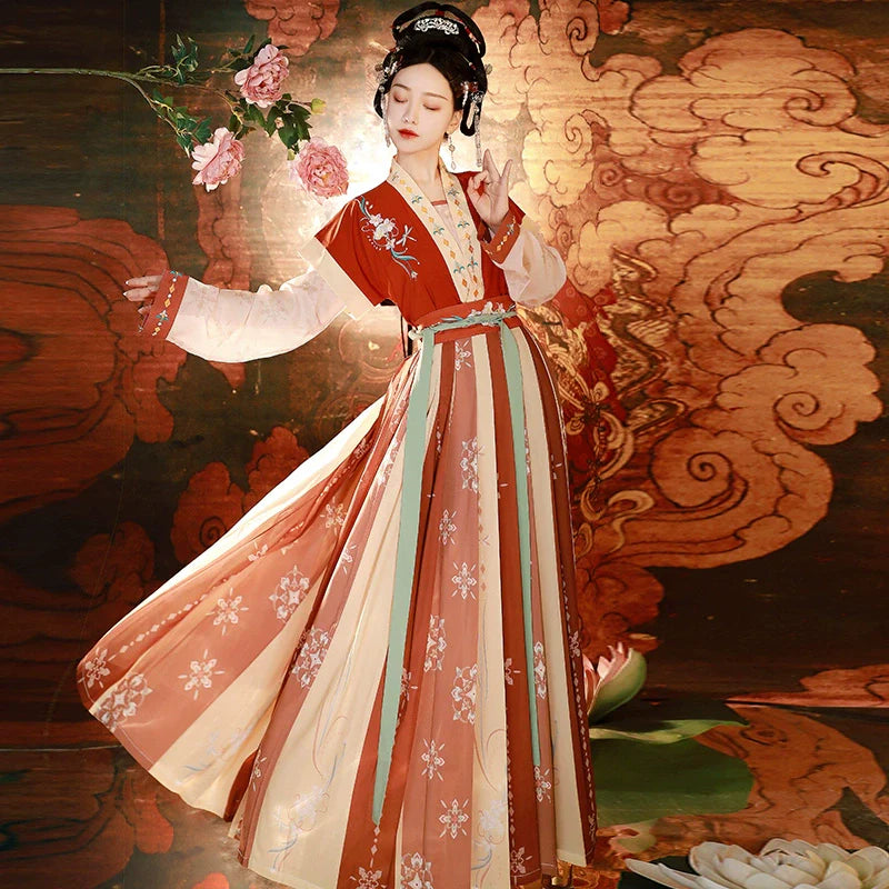 Fairy of Tang 仙唐 - Tang Dynasty Style Beizi Qiyao Ruqun